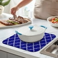 thumbnail image 2 of 16x18 Inch Boho Kitchen Dish Drying Mat Washable Reusable Super Absorbent Microfiber Dish Drainer Pad for Home and Cafe Use, 2 of 7