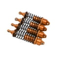 thumbnail image 3 of 4Pcs Front Rear Shocks Set Model Car Shock Absorber Damper for Lasernut U4 Tenacity 1/10 Off Road VehicleOrange, 3 of 8