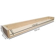 thumbnail image 4 of Repisa Abierta 120 cm Muebles GM Madera de Pino Estufada, 4 of 4