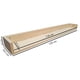 thumbnail image 4 of Repisa Abierta 120 cm Muebles GM Madera de Pino Estufada, 4 of 4