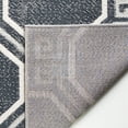 thumbnail image 6 of SAFAVIEH Odyssey Eadaoin Trellis Area Rug, Black/Grey, 4' x 6', 6 of 8