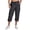 Charcoal, variant on Active Women's Plus Size Relaxed Lightweight Woven Cargo Capri Pant