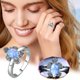 thumbnail image 2 of Health Turtle Personality Embedded Zircon Female Ring Gift Jewelry Ring Jewelry, 2 of 5