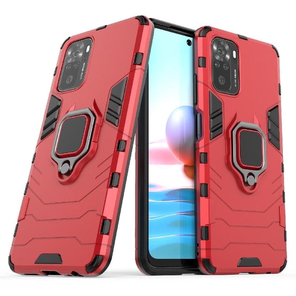 Funda para Xiaomi POCO M5S 4G con Soporte Anillo Giratorio 360° y Protección Resistente a Golpes y Caídas