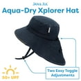thumbnail image 3 of Jan & Jul Men and Women Sun-hat with UV Protection, Quick-dry, Long Neck Flap (Aqua-Dry Xplorer: Army Green, M), 3 of 6
