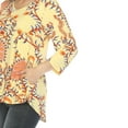 thumbnail image 5 of White Mark Women's Vibrant Boho Swing Top, 5 of 6