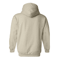 thumbnail image 5 of Gildan Men's Hooded Sweatshirt Sand Color with Pocket - Warm Fleece Cozy Heavy Blend 50/50 Cotton/Polyester, Pack 3, Size-XL | Casual Hoodie, 5 of 5