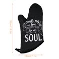 thumbnail image 2 of Horno Guantes De Cocina De Algodón Resistentes Al Calor Guantes De Horno De Microondas Para Cocinar Hornear Asar A La Parrilla Scienceny HA046344-01, 2 of 6