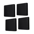 thumbnail image 3 of Fundas elásticas para cojines patio, 4 piezas, protectoras para muebles, fundas para asientos sofá, ideales para oficinas, hoteles, cafeterías, Negro, 3 of 8