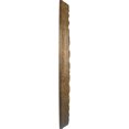 thumbnail image 4 of Ekena Millwork 11 3/8"OD x 3 5/8"ID x 7/8"P Palmetto Ceiling Medallion (Fits Canopies up to 4 1/2"), Hand-Painted Rubbed Bronze, 4 of 7