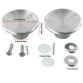 thumbnail image 6 of 2Pcs Universal Kitchen Cookware Stainless Steel Pot Pan Lid Hand Grip Knob Handle Cover Pan Lid Handle Kitchen Accessories Sets, 6 of 8