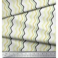 thumbnail image 3 of Soimoi Rayon Fabric Waves Artistic Printed Craft Fabric by the Yard 56 Inch Wide, 3 of 3