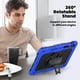 thumbnail image 5 of Funda para Samsung Galaxy Tab S10 Plus 12.4 pulgadas 2024/S9 FE Plus/S9 Plus 2023, funda protectora resistente a prueba de golpes con protector de pantalla, soporte giratorio de 360°, correa de mano, 5 of 9