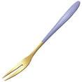 thumbnail image 4 of Fruit Forks Appetizer Dessert Forks Salad Forks Beautiful Colorful Stainless-Steel Forks for Party, Banquet, Cocktail, Dessert 5 inch 5 Packs, 4 of 7