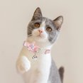 thumbnail image 4 of Japanese Chirimen Kitten Collar with Bell Japanese Kimono Cat Collar Japanese Style Adjustable Cat Collar, 4 of 4