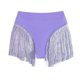 thumbnail image 3 of Gibobby traje de baño mujer Traje de baño Pantalones cortos de talle Control de natación de barriga Pantalones de mujer Trajes de baño con cordón fruncid(Morado,G), 3 of 5