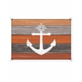 thumbnail image 2 of Sun Shade Sail 6.5x10Ft Orange and Grey Wood Grain Anchor Uv Block Sunshade Canopy Outdoor Shade Cover Rectangle Shade Cloth For Patio Garden Yard Deck Pergola, 2 of 6