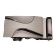 thumbnail image 2 of Tachiuwa Mens Ratchet Belt Buckle, Automatic Slide Buckle for Belt Strap 35mm 8 8, 2 of 8