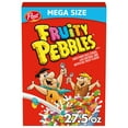 thumbnail image 3 of (10 pack) Post Fruity PEBBLES Breakfast Cereal, Gluten Free, Crunchy, Mega Size, 27.5 oz, 3 of 15