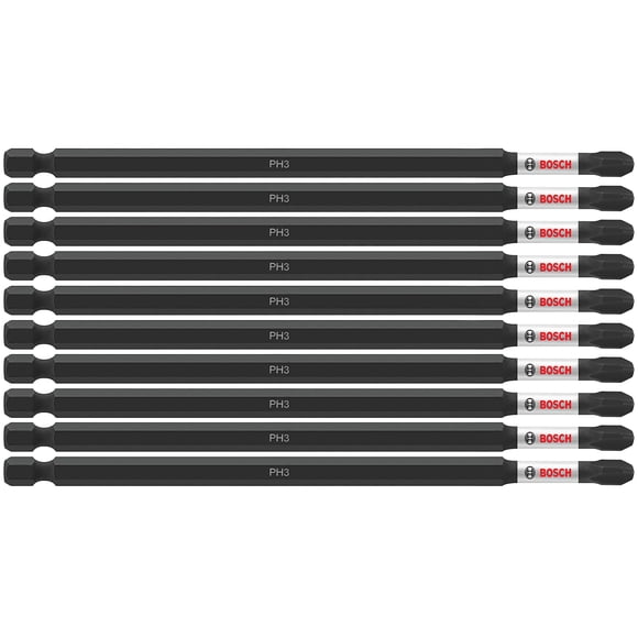 Brocas eléctricas para atornillar BOSCH ITPH36B Phillips #3, 150 mm, paquete de 10