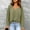 Army Green, variant on GaThRRgYP Womens Plus Size Long Sleeve Tunic Tops,Women's Casual V-neck Long-sleeved Pullover Sweatshirt Army Green S