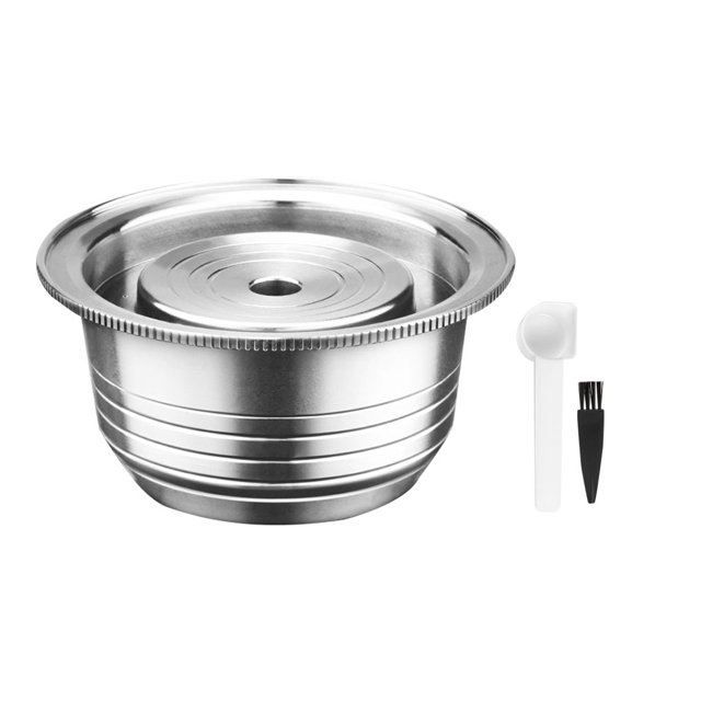 Injueey Cápsula de café de acero inoxidable de 230 ml, soporte de café reutilizable, juego de cucharas de repuesto para Vertuoline GCA1 Juegos de servir café y té Injueey HA001698-00B