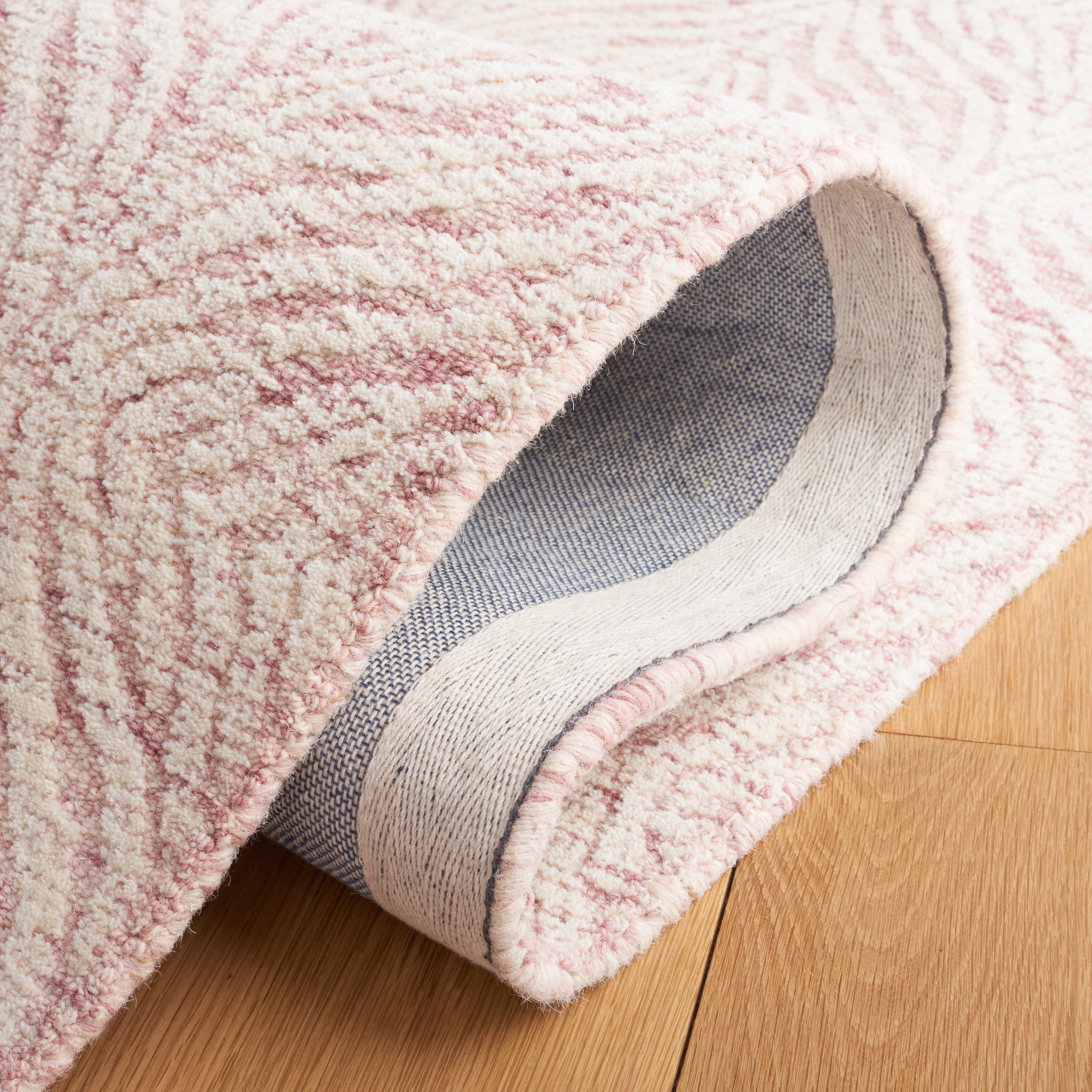 SAFAVIEH Metro Dalach Medallion Area Rug, Dark Pink/Ivory, 8' x 10'
