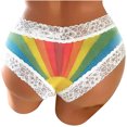 thumbnail image 5 of HUPOM Cotton Underwear For Women Womens Panties Briefs Casual Tie Seamless Waistband Multi-color L, 5 of 5