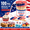 #1, variant on toothpick flags&nbsp;food labels,100 Pack Toothpick Flags, Mini American Flag Picks for Cake Dessert Snacks Drink Decoration, Independence Day Party Favors, Little Table Flags