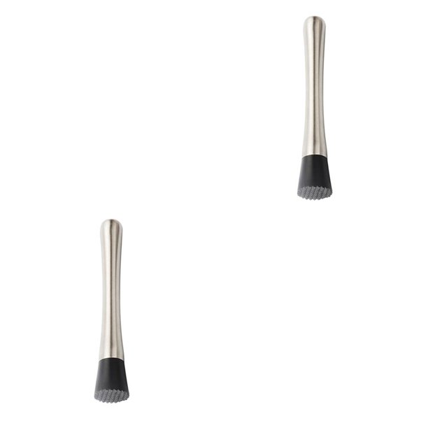 Advancent Nuevo 1PC cóctel Muddler acero inoxidable Bar mezclador Bar utensilios accesorios cóctel DIY fruta jugo Muddler triturado barra de Type1 NO1