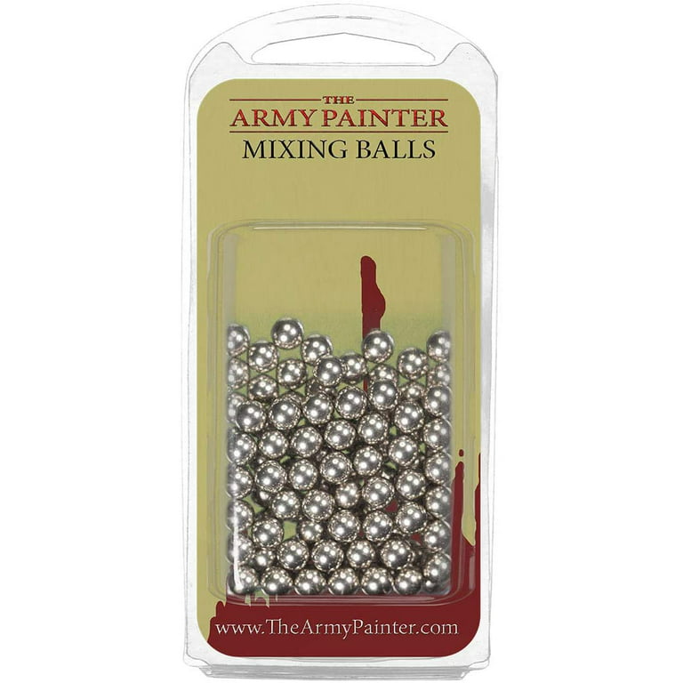 The Army Painter Paint Set - Miniature Painting Kit with 100 Rustproof  Mixing Balls & 60 Nontoxic