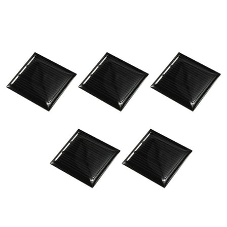 Mini Solar Panel Cell 1.5V 60mA 0.09W 30mm x 30mm for DIY Project Pack of 10