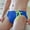 Blue, variant on Nmnitkp Mens Swim Trunks,Boys Swim Trunks Quick Drying Fashion Casual Solid Drawstring Built-in Cup Boxers Trunks Swim Shorts Green,XXL