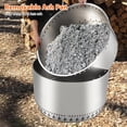 thumbnail image 6 of 20.5 Inch SmokelessPit forWood Burning, Portable Stainless Steel Camping Stove withand Unique RemovablePan Design, H: 11.5 in, 18.7 lbs - Ideal for Camping, 6 of 9