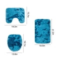 thumbnail image 3 of Puhuiying Entrance Door Non Slip Mat Bathtub Mat Bedroom Carpet Entrance Window Mat Three Piece Bathroom Toilet Carpet Mat, 3 of 6
