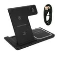 thumbnail image 2 of Charging Station, 3 In 1   Folding Multiple  Plastic  For Headsets White,Black, 2 of 8