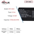 thumbnail image 1 of Batería para Laptop MSI GE72 2QC 2QD GL62 GL62M GL72 GL62-6QD-030FR GL62-6QC MS-16J2 GE62 GP62 GP72 GP62MVR GP72MVR GL62VR GL62VR CX62 6QD PE60 PE70 Series 10.86V 4730mAh/51Wh RDSJ, 1 of 2