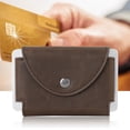 thumbnail image 4 of Eatbuy Credit Card Holder-Retro Men Leather RFID ID Credit Card Holder Protector Money Wallet Clip Card Case(Coffee), 4 of 7