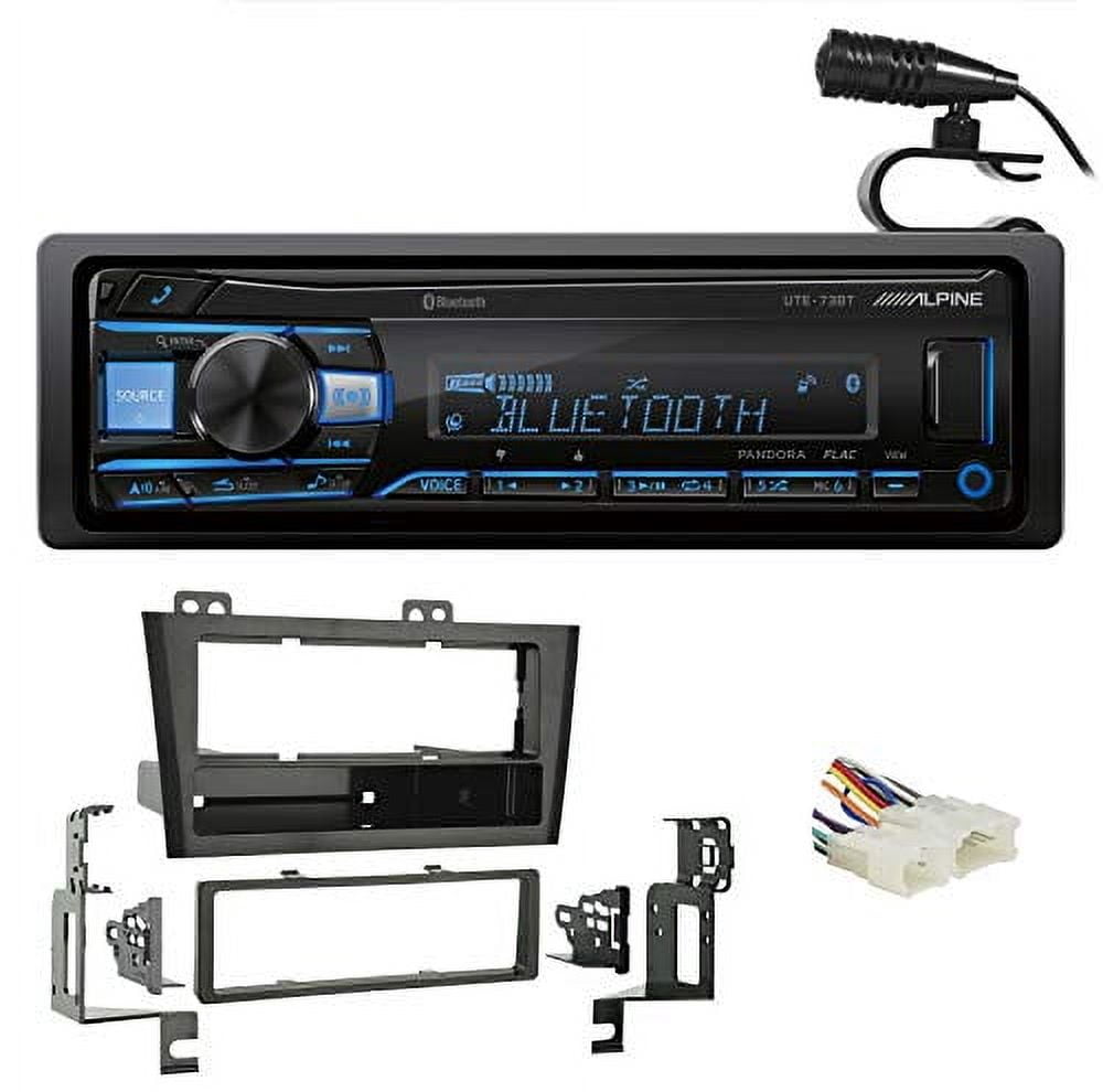 Alpine UTE-73BT Digital Media Bluetooth Car Stereo Receiver w/USB+