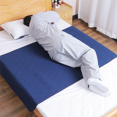 thumbnail image 3 of 2X Alèse Imperméable Lavable pour Incontinence, Drap de Matelas à Langer Réutilisable, Protège-Matelas pour Couches, 2X Alèse pour Incontinence, Bleu Marine, 3 of 8