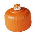 thumbnail image 3 of Organizador de almacenamiento de alimentos, decoración china de Año Nuevo, plato de frutas multiusos Naranja Pequeño 2 capas, 3 of 9