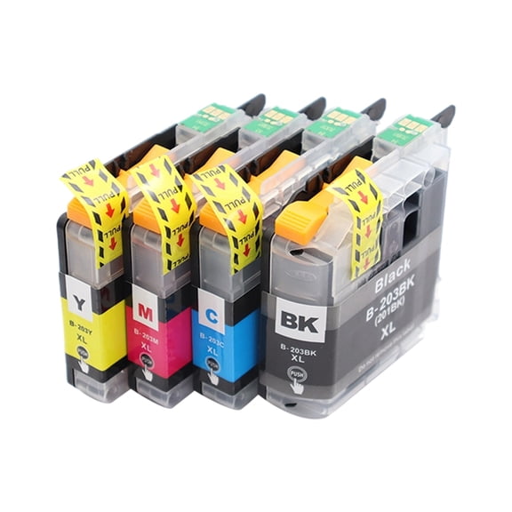 YIEMEEN Friendly ABS Liquid Ink Cartridge Long Lasting for LC101 LC103 Printer Compatibility