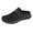 Black, variant on Men Women Walking Mules Comfort Slip-On Anti-Skid Sole Casual Clog Slippers