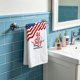 thumbnail image 4 of Red And Blue Kitchen Towels 4th Of July Celebration Party Kitchen Towels Restaurant Decor Hand Towels, 4 of 6