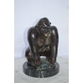 thumbnail image 2 of Nifao King Kong Bronze Statue – Home Decor Sculpture, 10"L x 10"W x 15"H, 2 of 9