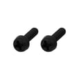 thumbnail image 4 of M3x12mm  Round Head Nylon Machine Screw Bolt Fastener Black 100pcs, 4 of 5