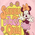 thumbnail image 3 of Disney - Mickey & Friends - Sunny Vibes Only - Toddler And Youth Girls Raglan Graphic T-Shirt, 3 of 4