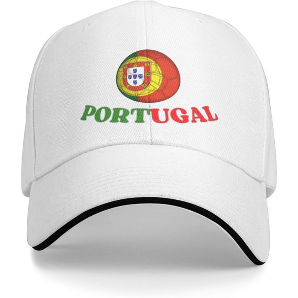 Portugal Hat Portugal Flag Map Cap I Love Portuguese-Gifts Soccer Hat Men Women Baseball Cap Funny Trucker Hat