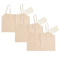 thumbnail image 5 of Shapetune Women's One-size Camisole Top Spaghetti Strap Crop Top, 3 Pack (Nude), 5 of 6