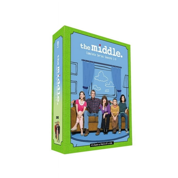 The Middle Season 1-9 The Complete Series [DVD][27-Discs] (Comedy/Family, Compatible with all DVD players)